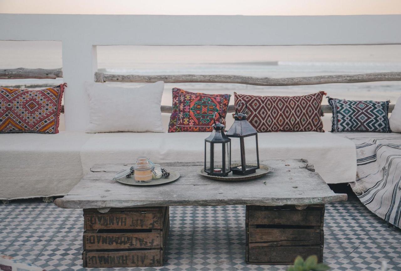 Blue Waves Surf House Hotel Agadir Bagian luar foto